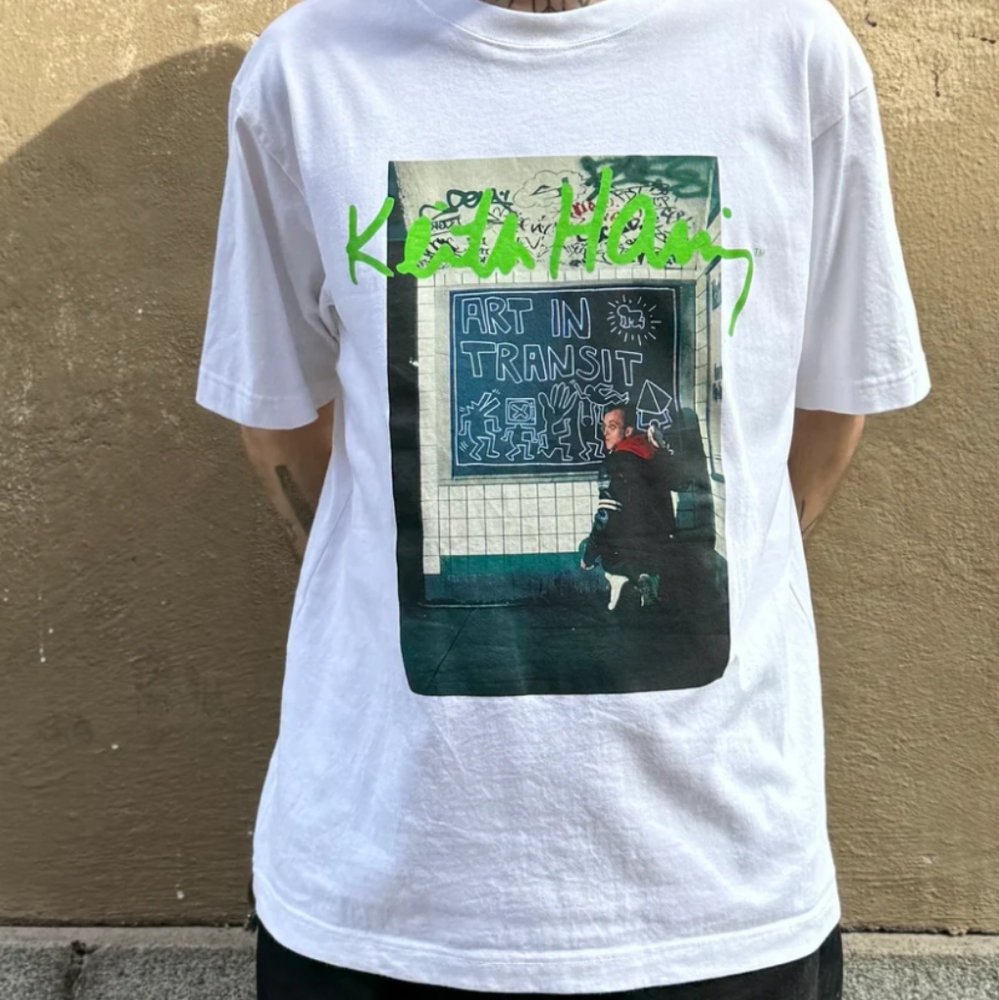 UNIQLO X KEITH HARING UT GRAPHING T-SHIRT 100% Cotton